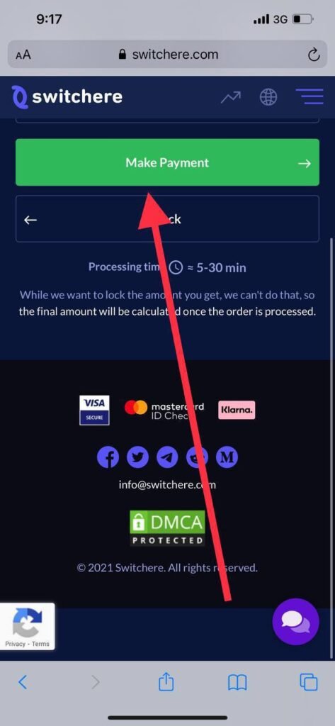 cc to btc