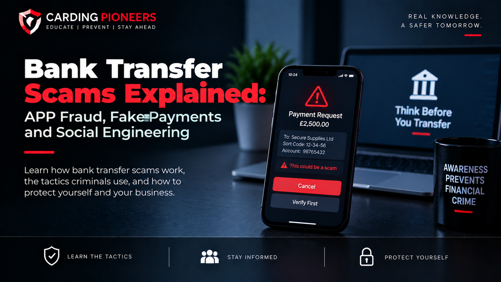 Bank Transfer Scams Explained: APP Fraud, Fake Payments and Social Engineering