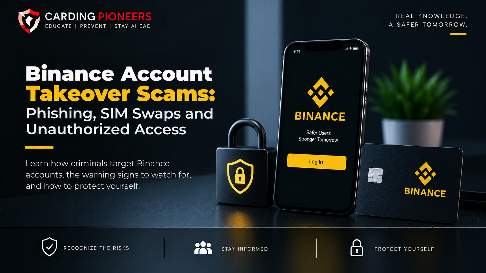 Binance Account Takeover Scams: Phishing, SIM Swaps and Unauthorized Access