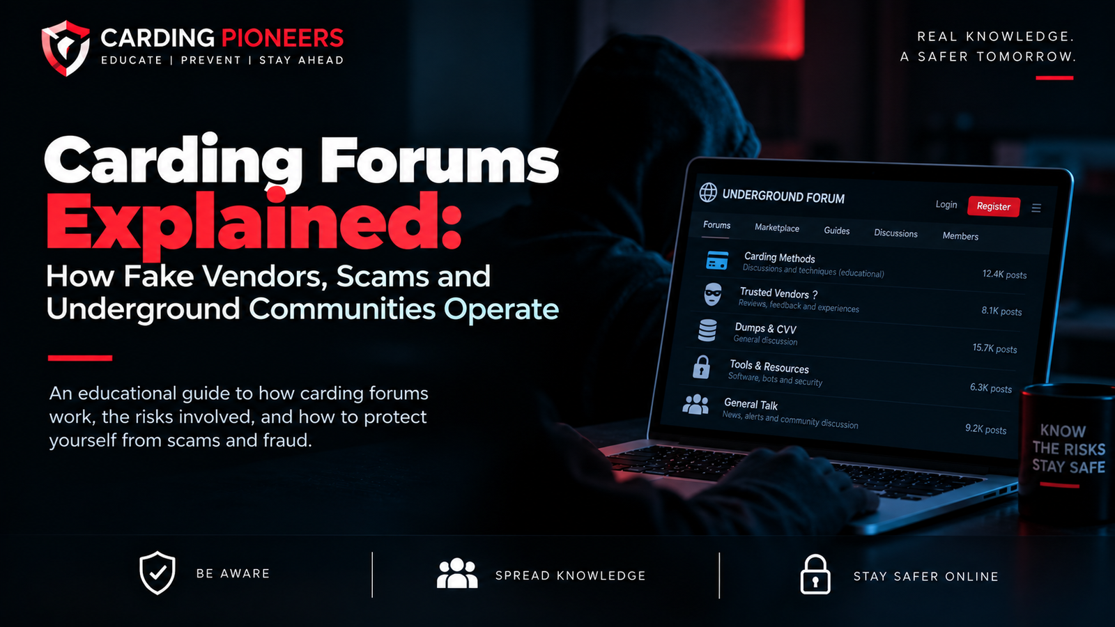 Carding Forums Explained: How Fake Vendors, Scams and Underground Communities Operate
