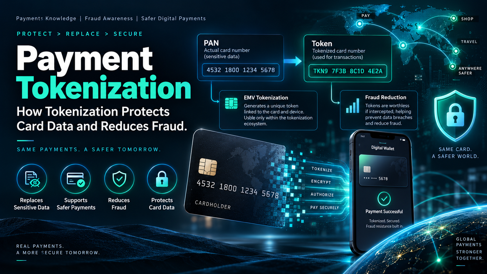 Payment Tokenization Explained: How Tokenization Protects Card Data and Reduces Fraud