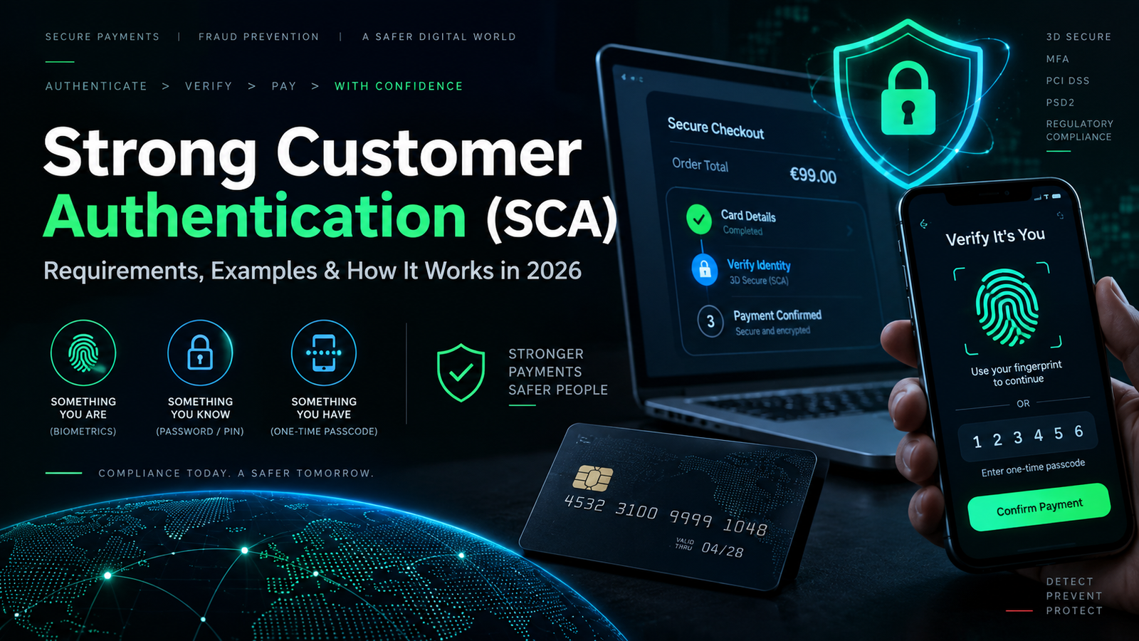 What Is Strong Customer Authentication (SCA)? Requirements, Examples & How It Works in 2026