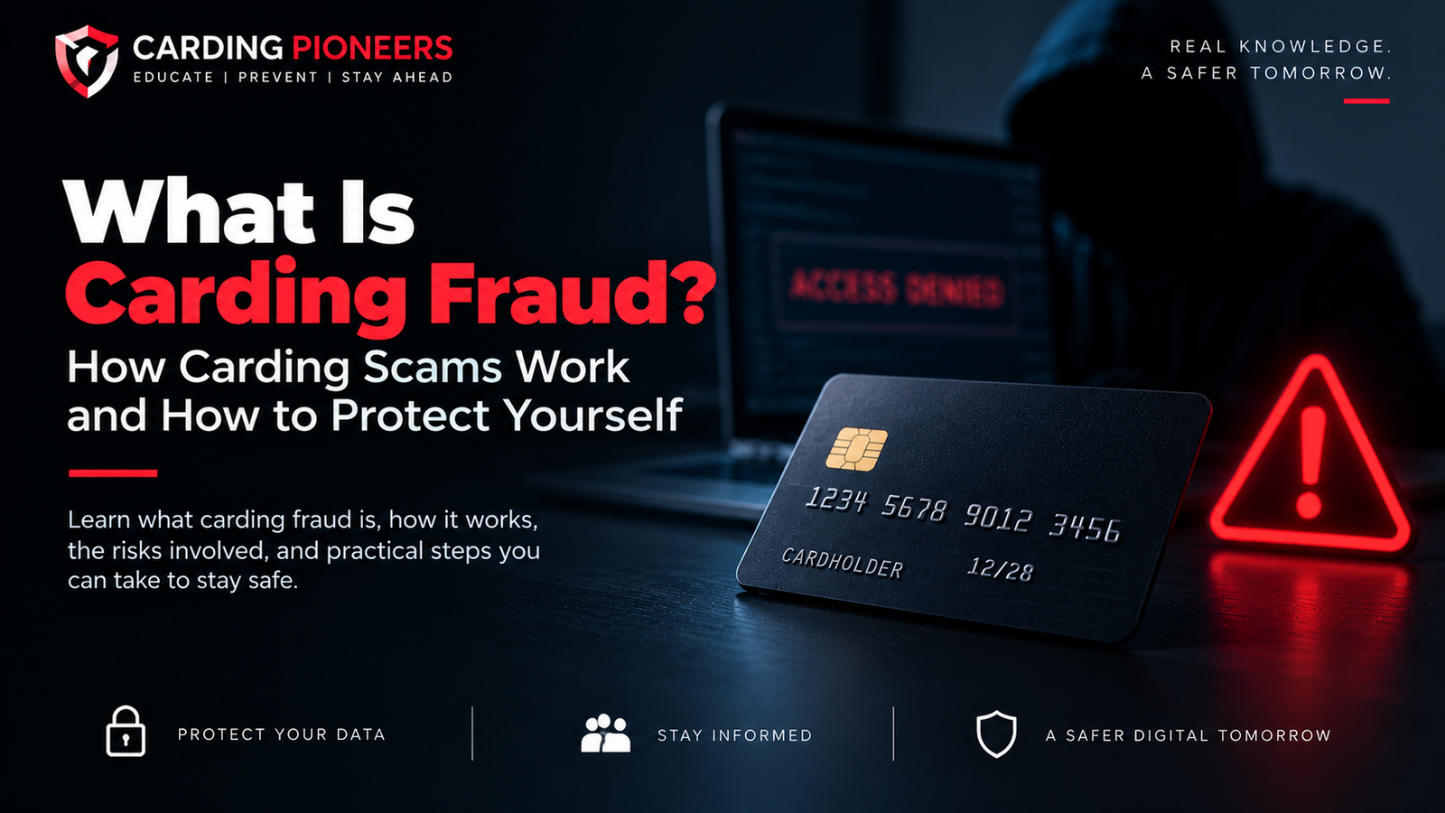 What Is Carding Fraud? How Carding Scams Work and How to Protect Yourself
