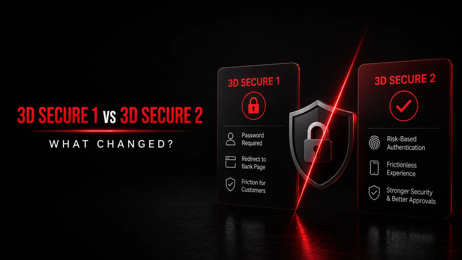 3D Secure 1 vs 3D Secure 2: What Changed?