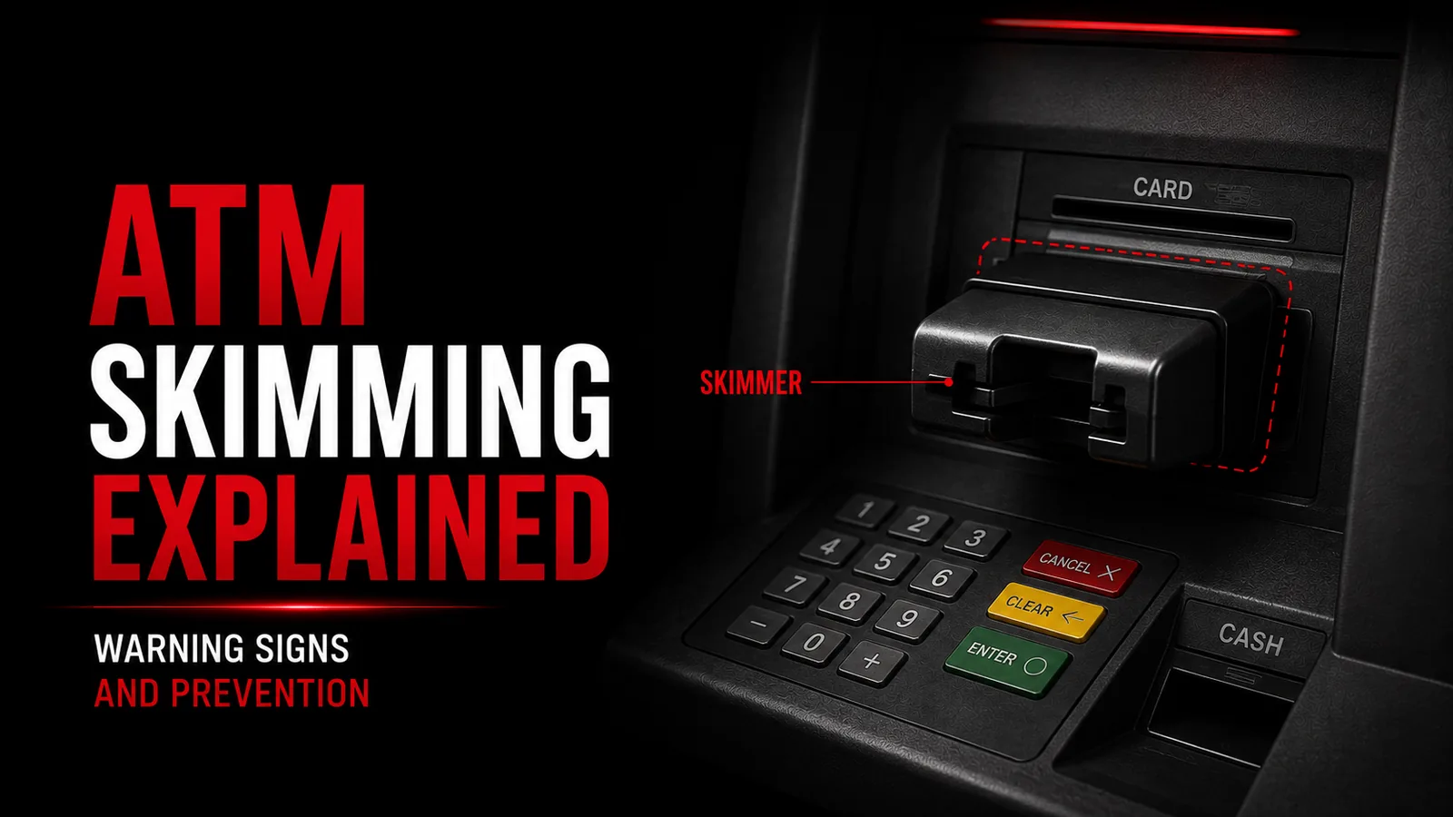 ATM Skimming Explained: Warning Signs and Prevention