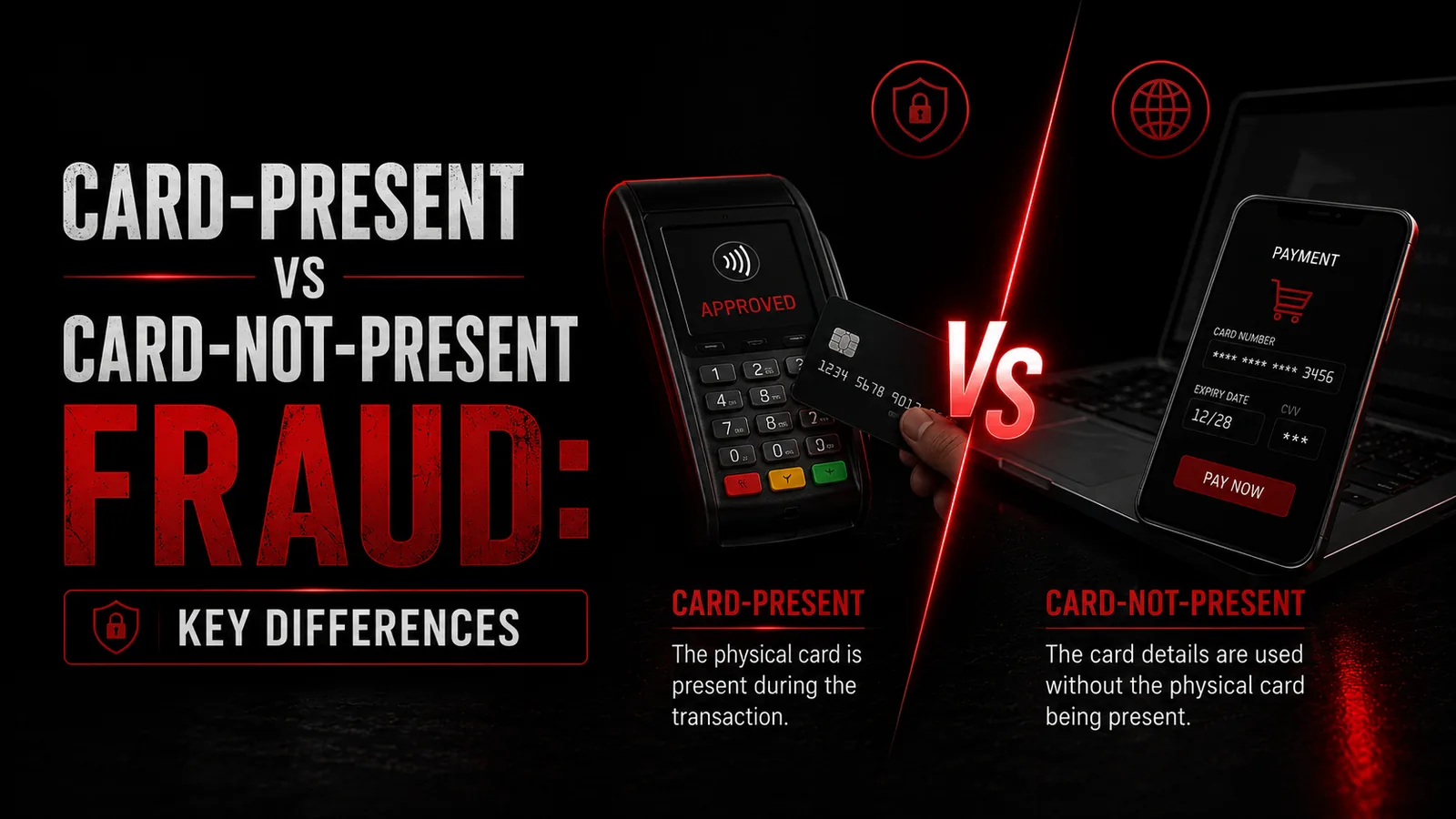 Card-Present vs Card-Not-Present Fraud: Key Differences
