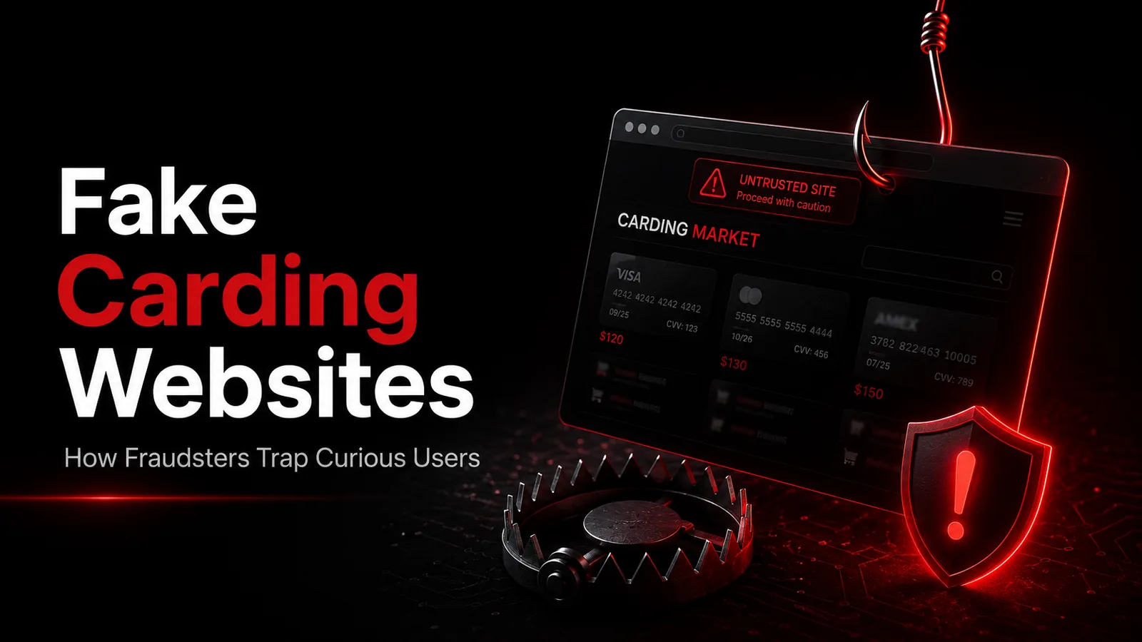 Fake Carding Websites: How Fraudsters Trap Curious Users
