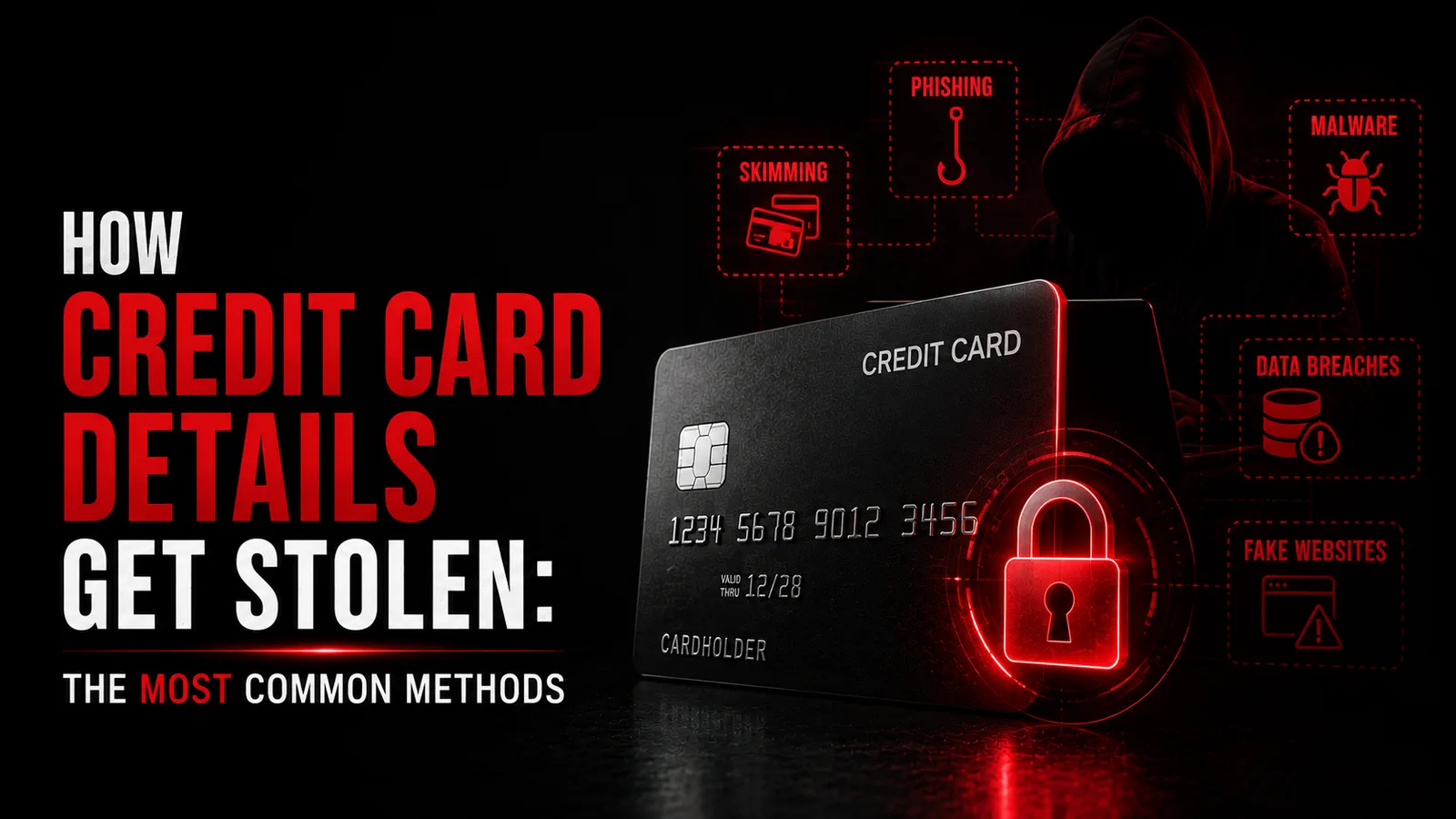 How Credit Card Details Get Stolen: The Most Common Methods