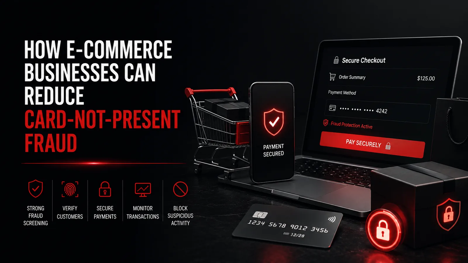 How E-Commerce Businesses Can Reduce Card-Not-Present Fraud