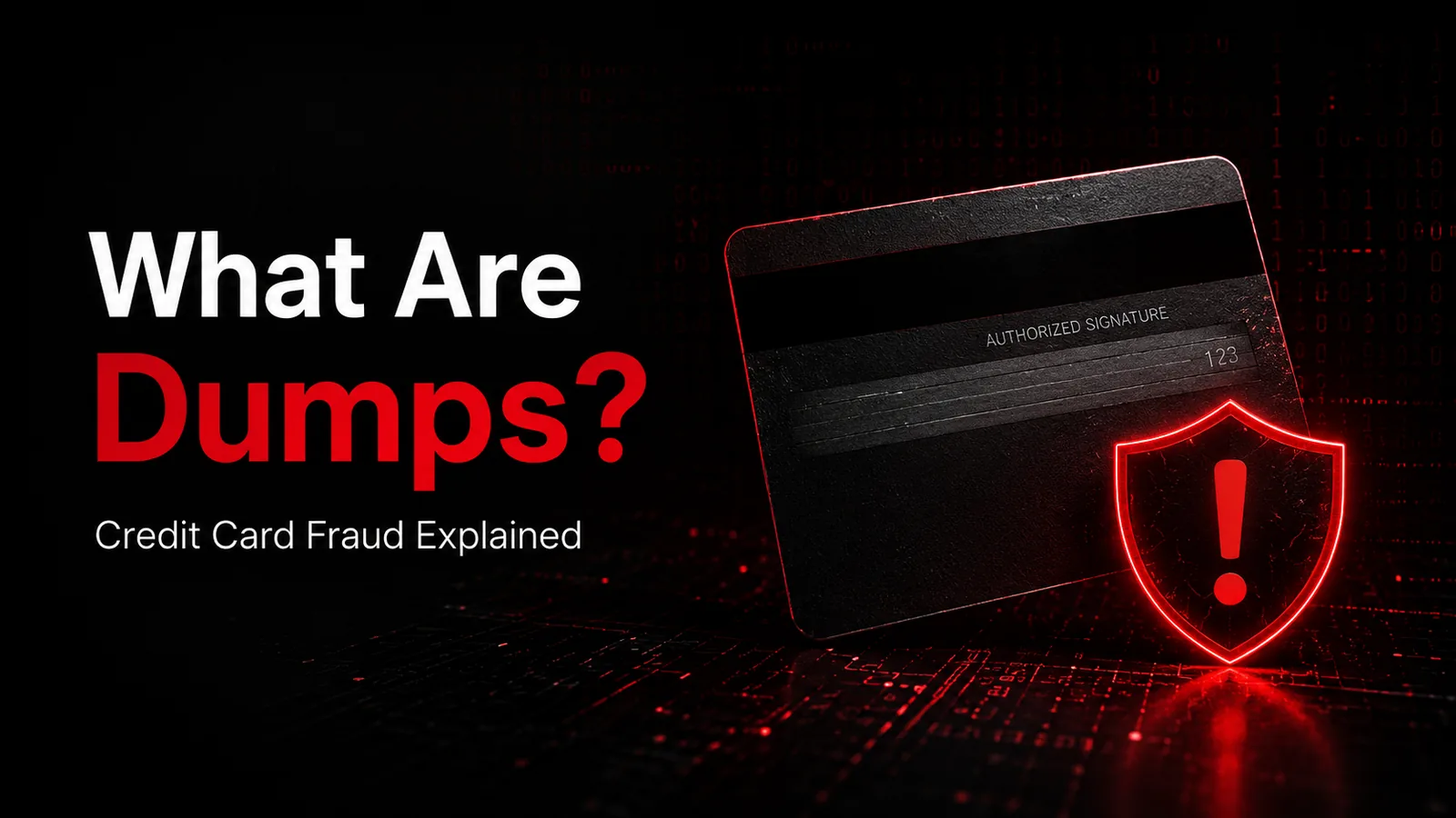 What Are Dumps in Credit Card Fraud?