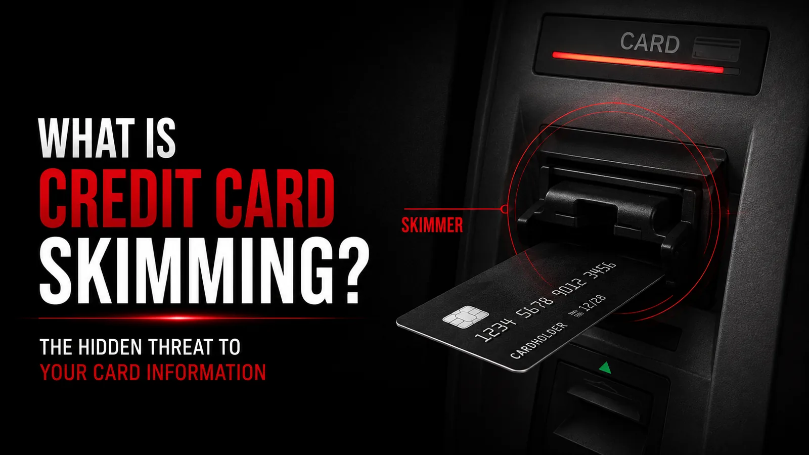 What Is Credit Card Skimming?